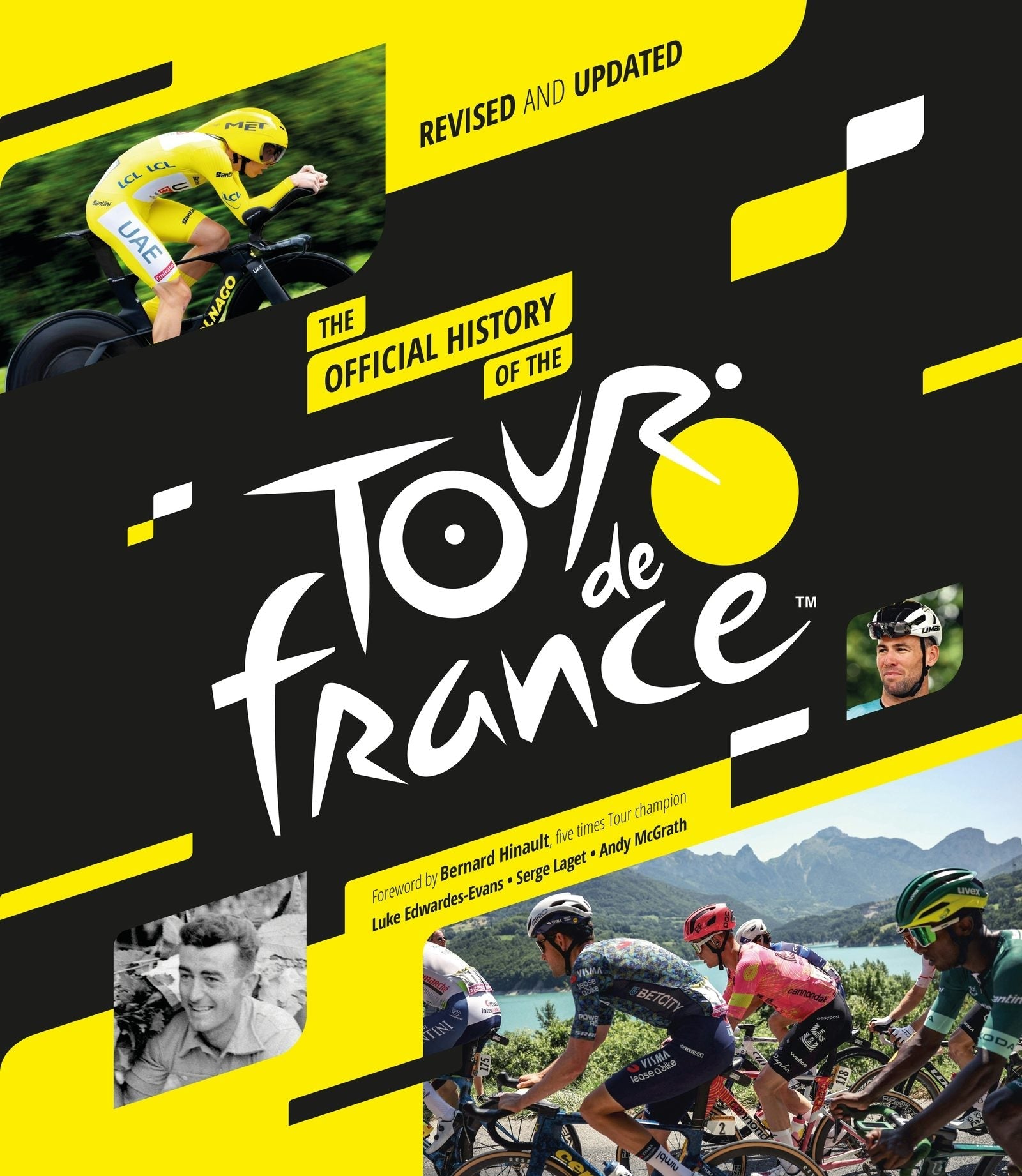 Book cover image for The Official History of the Tour de France (2025) ISBN: 9781035426652